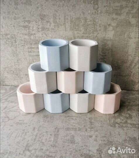 Подсвечники гипсовые