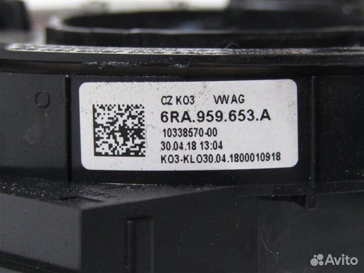 Шлейф руля Skoda Rapid 1.6 CWV 110 Л.С