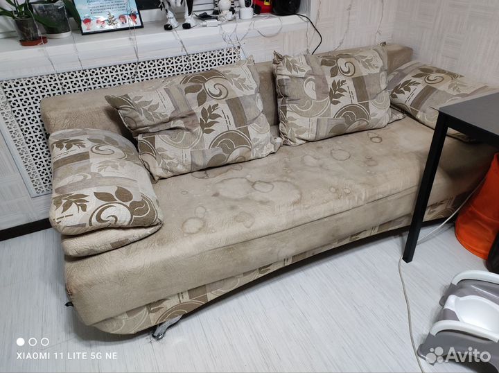 Диван прямой раскладной