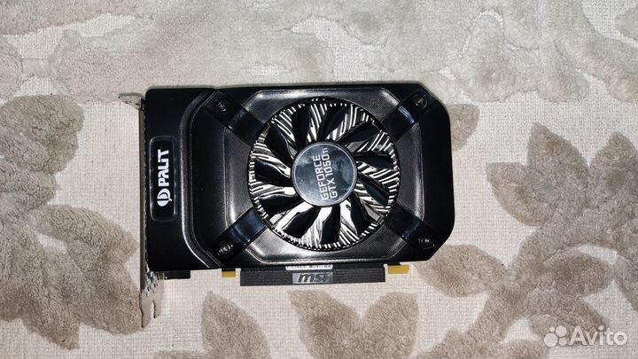 Видеокарта gtx 1050 ti palit