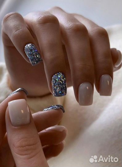 Аппаратный маникюр + покрытие