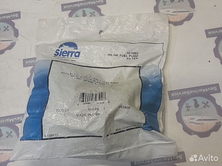 187860 Sierra Топливный фильтр
