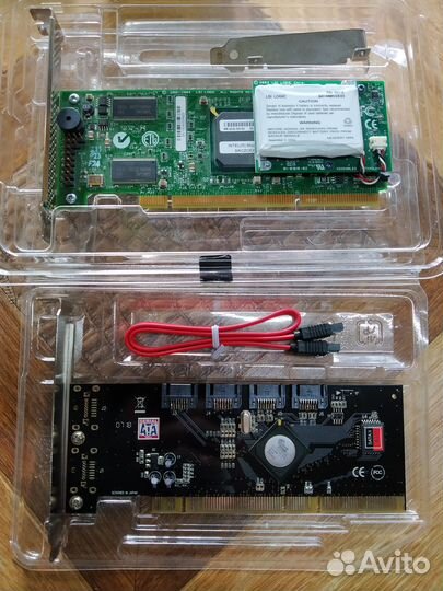 Контроллеры SAS SATA scsi IDE raid, сетевые карты