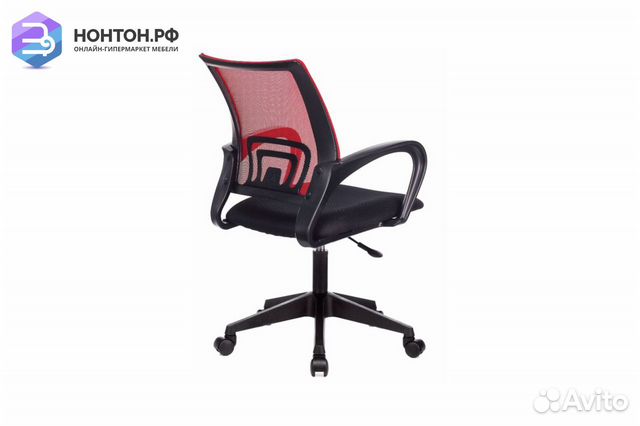 Компьютерное кресло Бюрократ CH-695NLT красное / ч