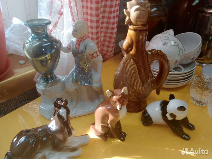 Фарфоровые статуэтки времен СССР
