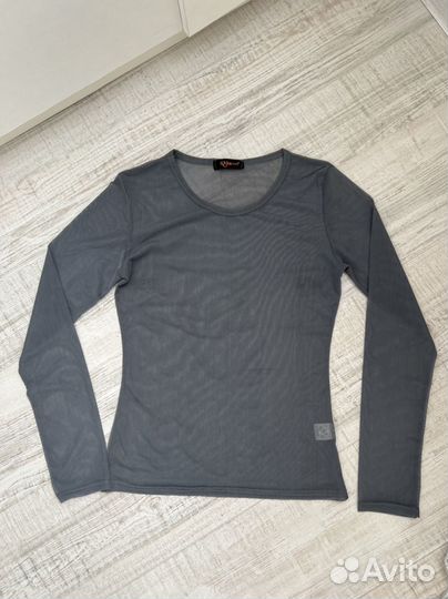 Лонгслив в сетку