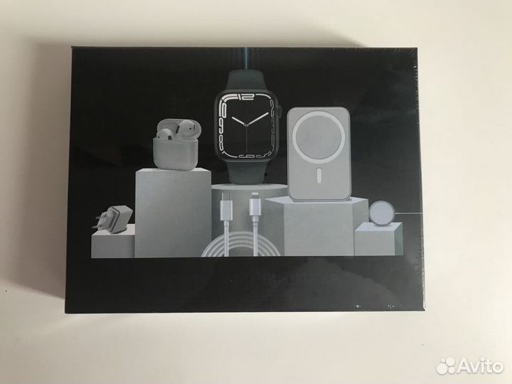 Набор подарочный Apple: 6 в 1