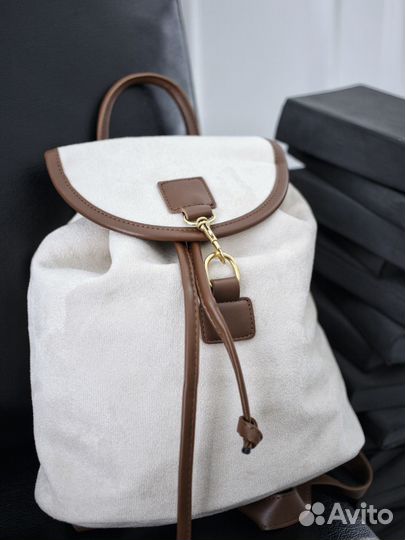 Рюкзак женский тканевый маленький летний