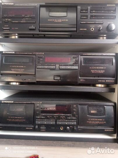 Кассетные деки Pioneer.Коллекция