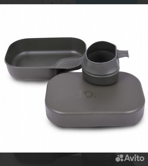 Портативный набор посуды Basic camp-A-BOX Wildo