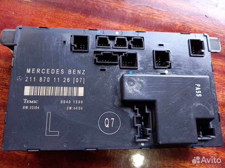 Блок комфорта Mercedes