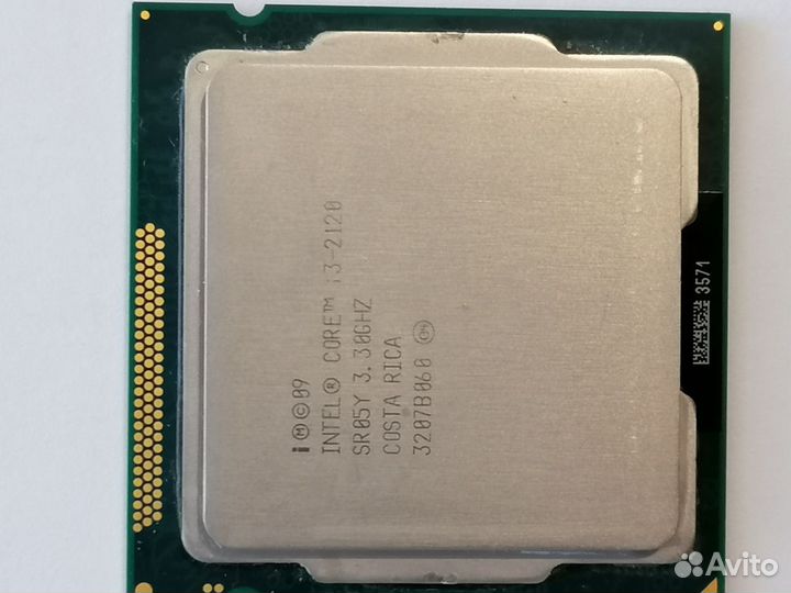 Intel core i3 2100 4 потока 1155 сокет