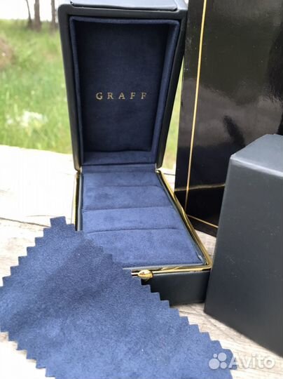Коробка graff для двух колец