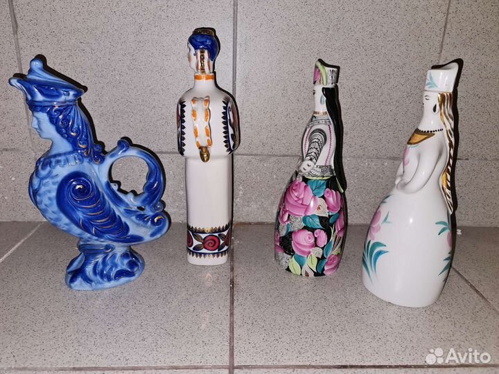 Штоф фарфоровый барыня лфз