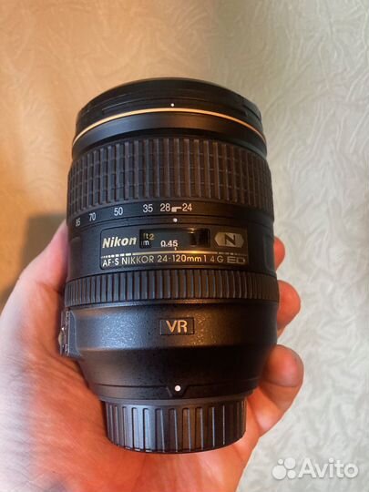Объектив nikkor AF-S 24-120mm f/4G ED VR