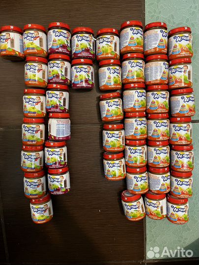 Фруктовое пюре Агуша/детское питание