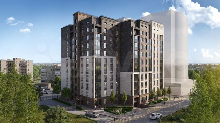 3-к. квартира, 59,3 м², 2/9 эт.