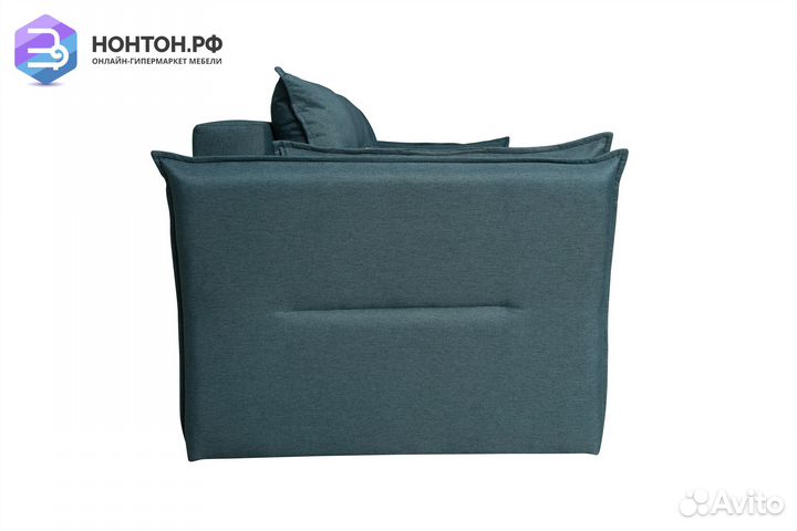 Диван еврокнижка Бруклин 3-х местный синий