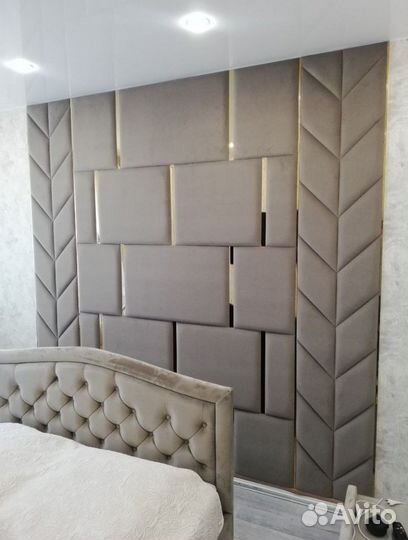 Заказать Мягкие стеновые панели