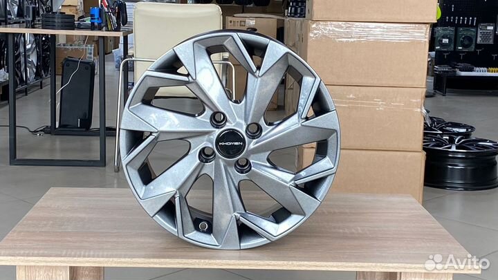 Диск литой Khomen Wheels (LADA Granta) R15 4*98
