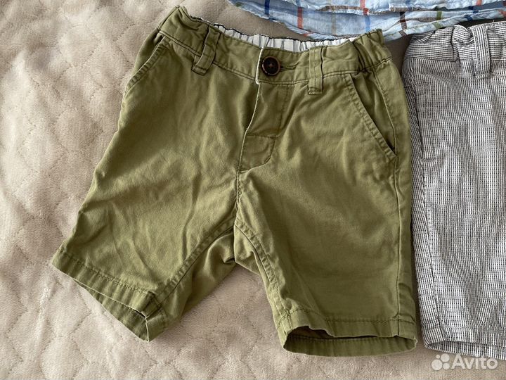 Рубашка и шорты для мальчика 74, 80, 86