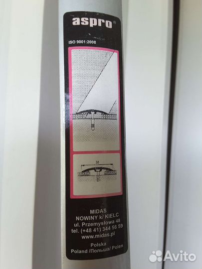 Порожки металлические