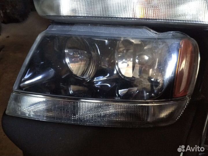 Фары jeep grand cherokee WJ
