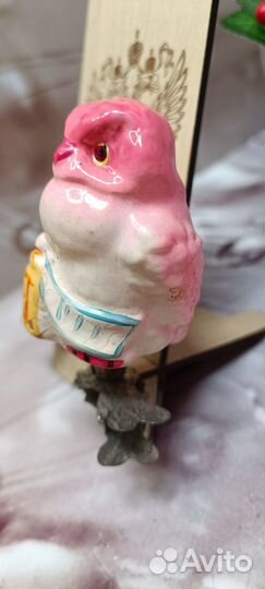 Ёлочная игрушка Сова. Доктор Айболит