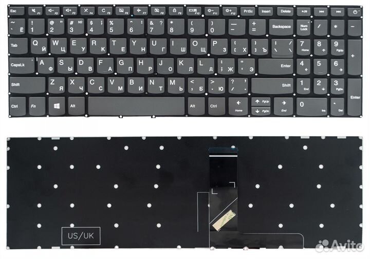 Клавиатура Lenovo 320-15ABR 320-15AST P/N: SN20K93