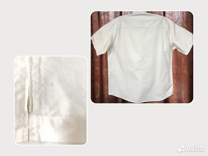 Рубашка мужская XL с коротким рукавом