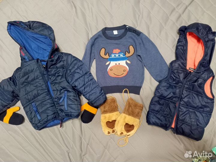 Детские вещи пакетом на мальчика 74 80