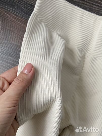 Лосины в рубчик