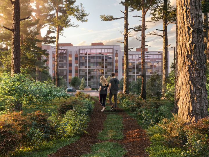 Квартира-студия, 26,3 м², 4/6 эт.