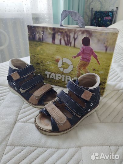 Сандалии кожаные детские