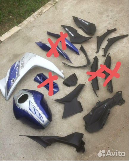 Комплект пластика на R3