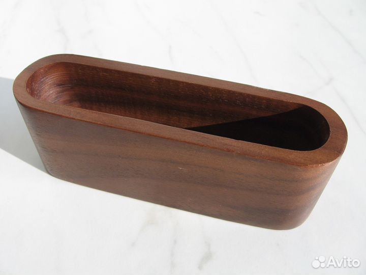 Визитница настольная дерево