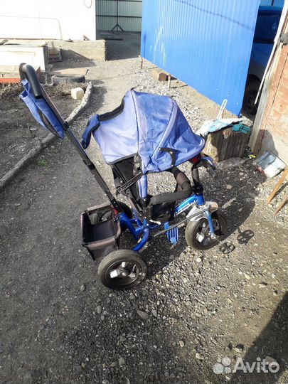 Детский трехколесный велосипед бу