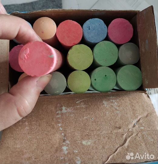 Мелки огромные набор для детского творчества