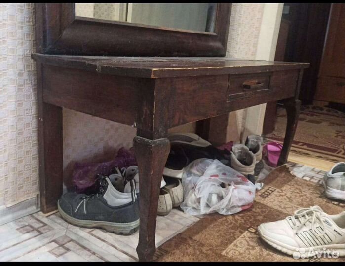 Зеркало трельяж антиквариат