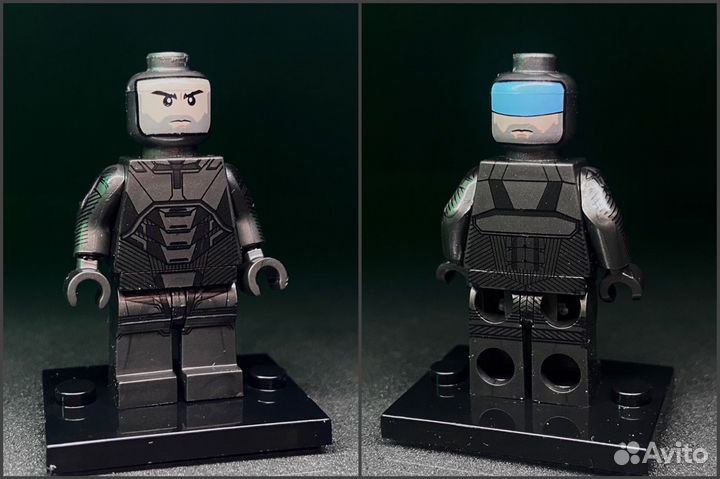 Минифигурка lego DC Бэтмен кастом