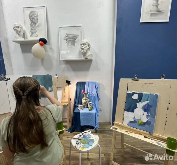 Художественная школа, рисование