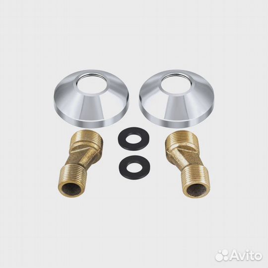 Смеситель Славен для ванны с коротким литым излив