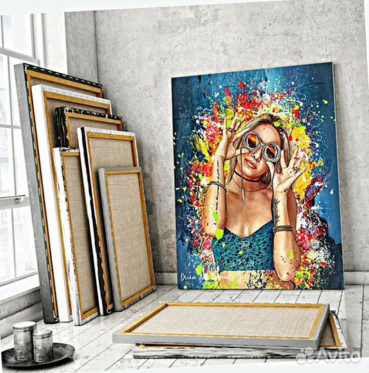 Портрет на холсте 120х80