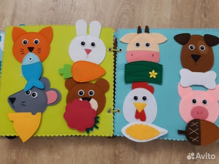 Книга из фетра