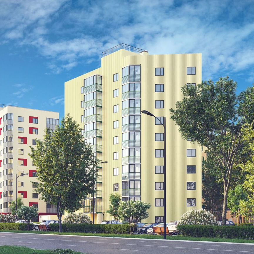 1-к. квартира, 33,5 м², 11/11 эт.