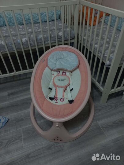 Детские качели шезлонг