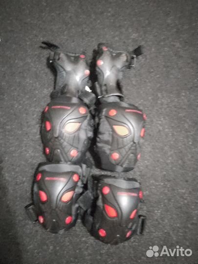 Роликовые коньки детские 32-35+защита и сумка