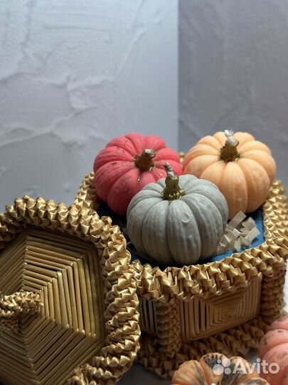 Ароматическая свеча ручной работы