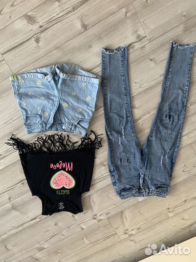 Одежда на девочку 146 (за 3 вещи)