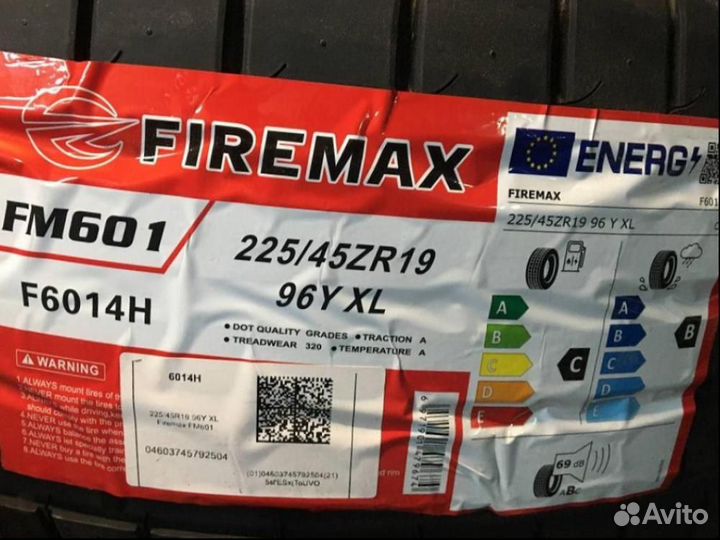 Firemax FM601 225/45 R19 96Y